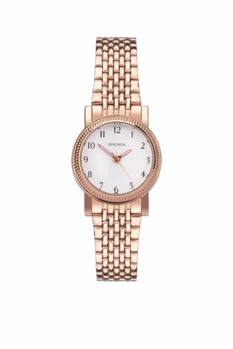 Watches*Sekonda 40105 Classic 26mm Quartz Watch Rose Gold