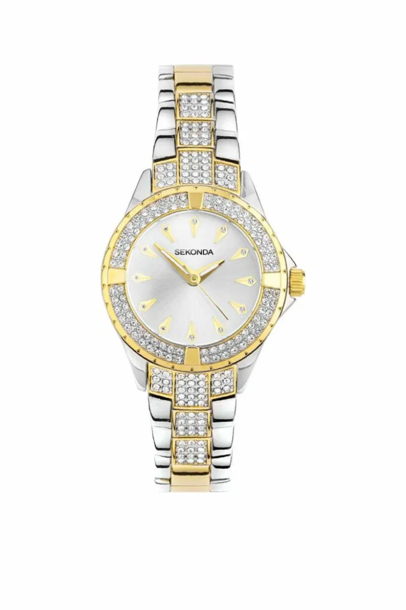 Watches*Sekonda 40430 Classic 34mm Quartz Watch Multi