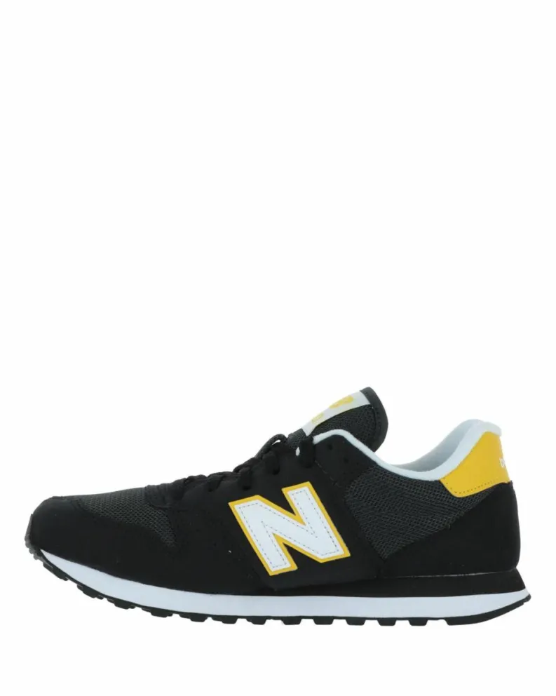 Trainers*New Balance 574 Classic Sneakers Black Yellow