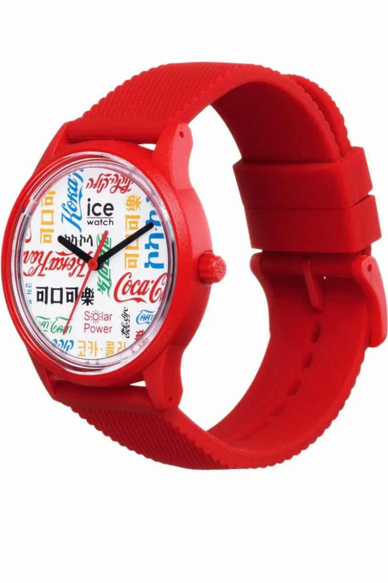 Watches*Ice-Watch 019620 Coca Cola 40mm Quartz Watch Red