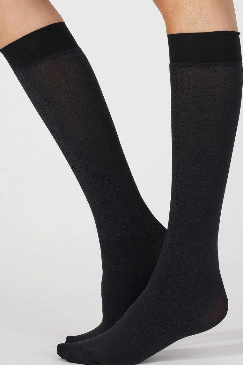 Tights & Socks|Tights & Socks*Aristoc 80 Denier Opaque Knee Highs - Black