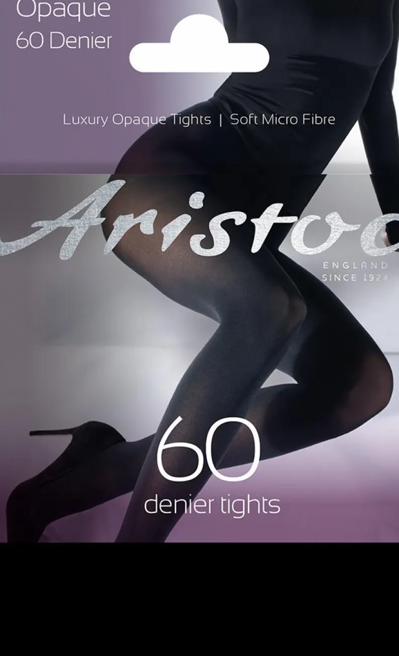 Tights & Socks|Tights & Socks*Aristoc 60 Denier Opaque Tights - Black