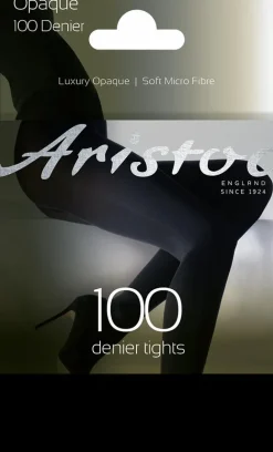 Tights & Socks|Tights & Socks*Aristoc 100 Denier Opaque Tights - Black