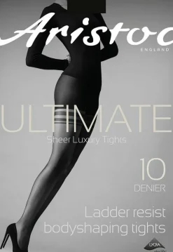 Tights & Socks|Tights & Socks*Aristoc 10 Denier Ultimate Ladder Resist Banded Bodyshaper Tights - Nude
