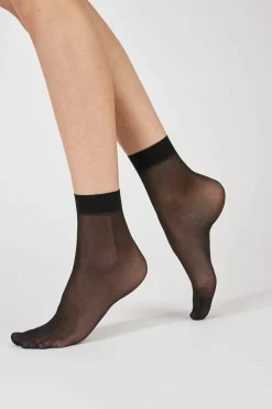 Tights & Socks|Tights & Socks*Aristoc 15 Denier Ultimate Shine Ankle Highs - Black