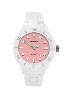 Watches*Sekonda 2689 Dive 35mm Quartz Watch White