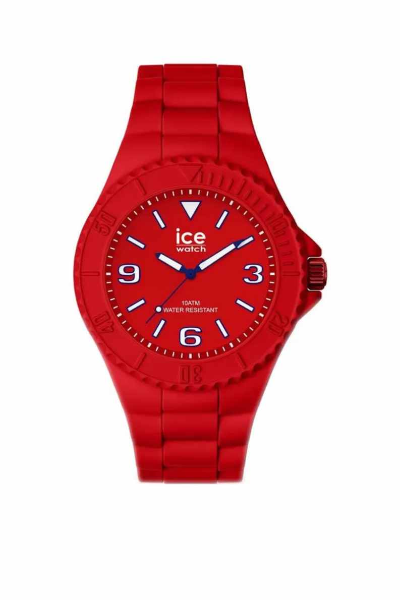 Watches*Ice-Watch 019870 ICE Generation 40mm Quartz Watch Red
