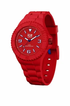 Watches*Ice-Watch 019870 ICE Generation 40mm Quartz Watch Red