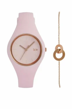 Watches*Ice-Watch 018497 ICE Glam 34mm Quartz Watch Pink
