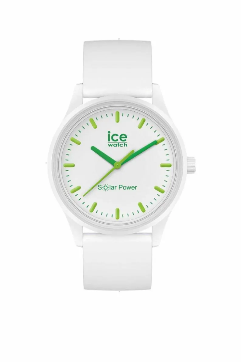 Watches*Ice-Watch 017762 ICE Solar Power 40mm Quartz Watch White