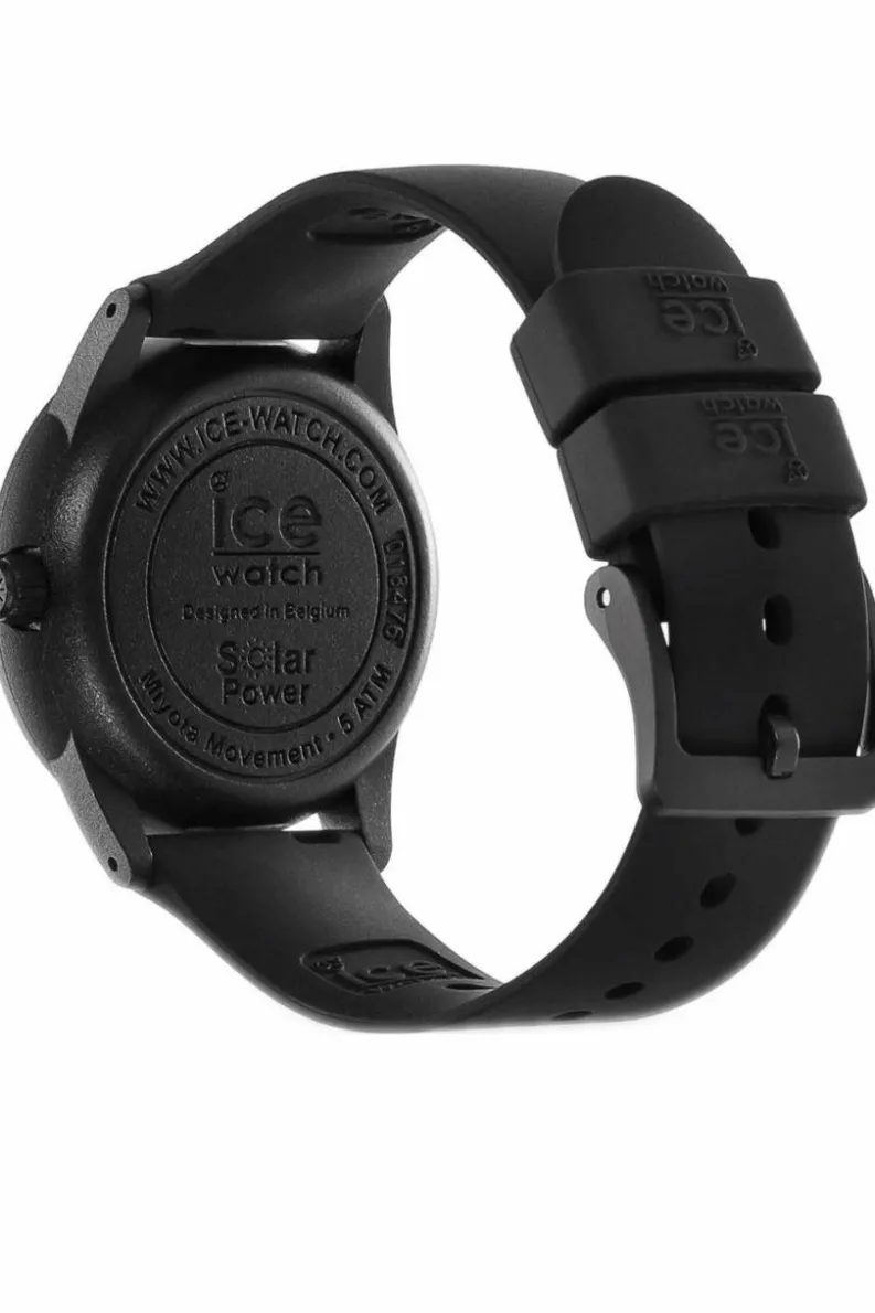 Watches*Ice-Watch 018476 ICE Solar Power 36mm Quartz Watch Black