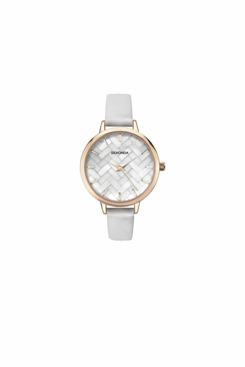 Watches*Sekonda 2825 Nature Inspired 35mm Quartz Watch White