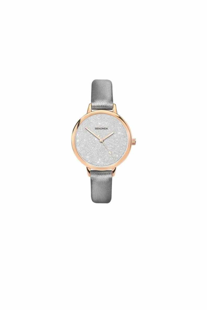 Watches*Sekonda 40024 Nature Inspired 35mm Quartz Watch Silver