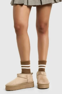 Tights & Socks|Tights & Socks*boohoo 2 Pack Stripe Detail Slouchy Sock multi