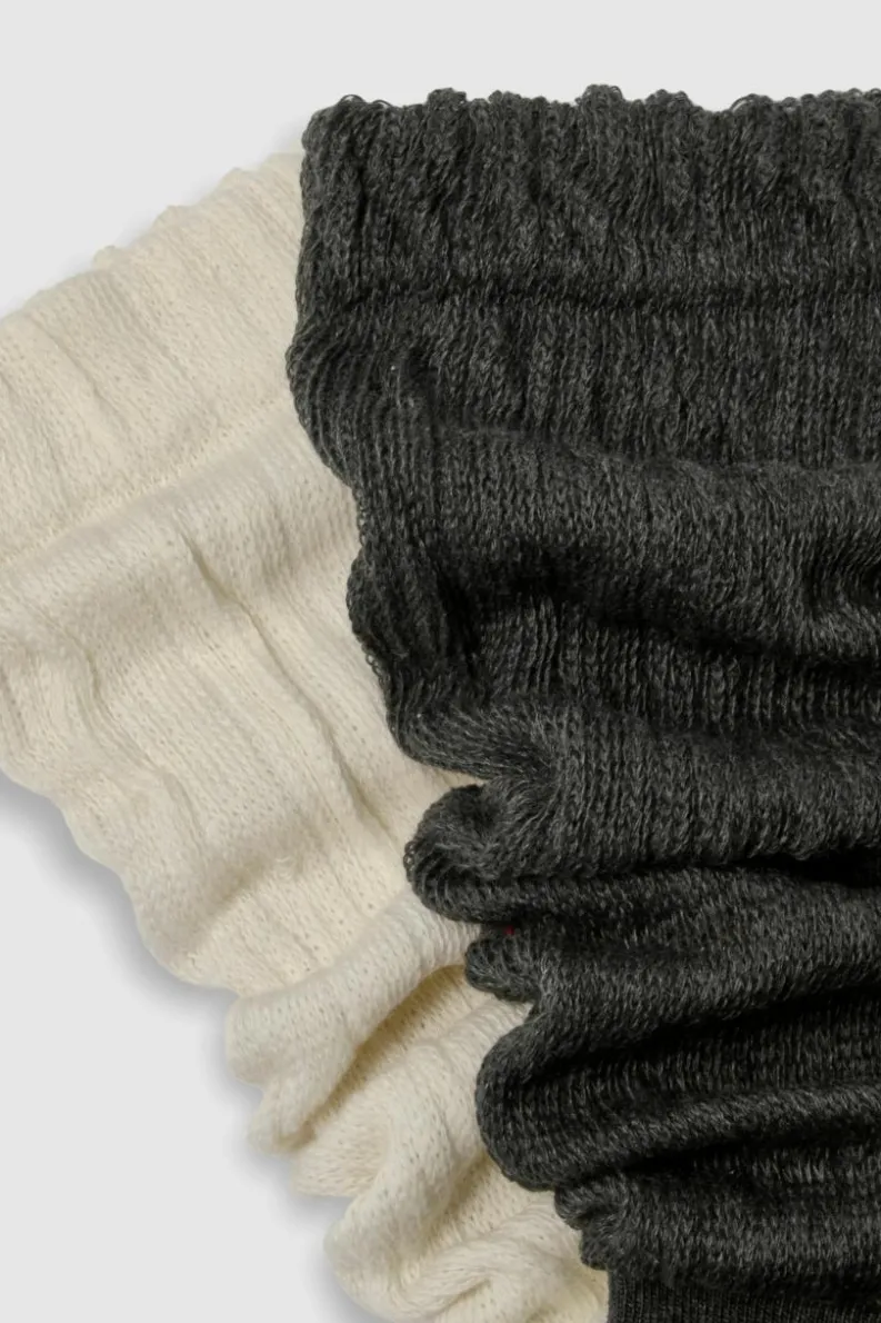 Tights & Socks|Tights & Socks*boohoo 2 Pack Knitted Slouchy Socks multi