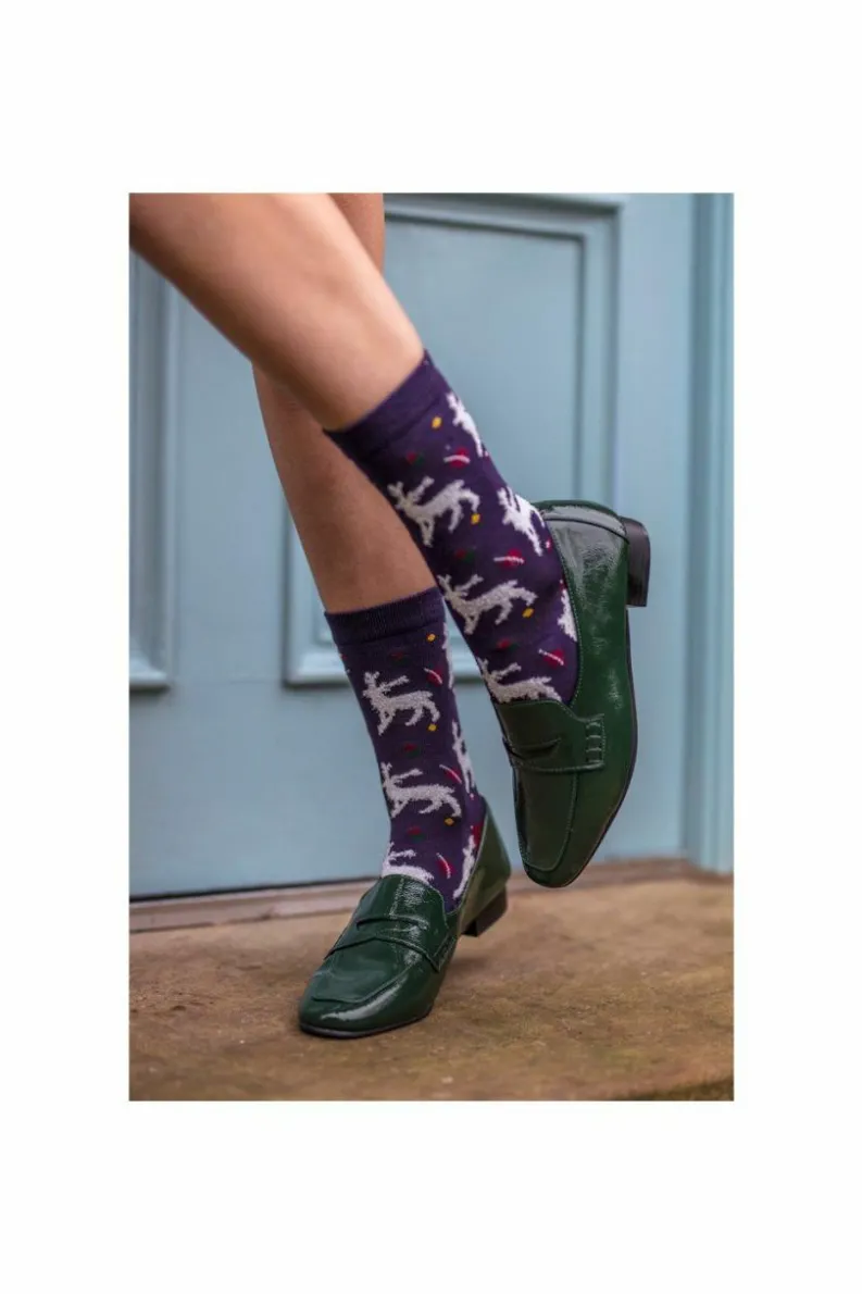 Tights & Socks|Tights & Socks*SOCKSHOP 3 Pair Bamboo Feather Socks Mauve