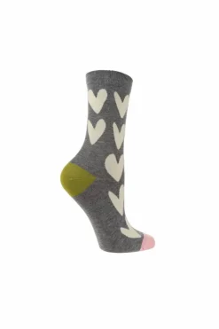 Tights & Socks|Tights & Socks*Caroline Gardner 1 Pair Pack Bamboo Cotton Crew Socks Multi
