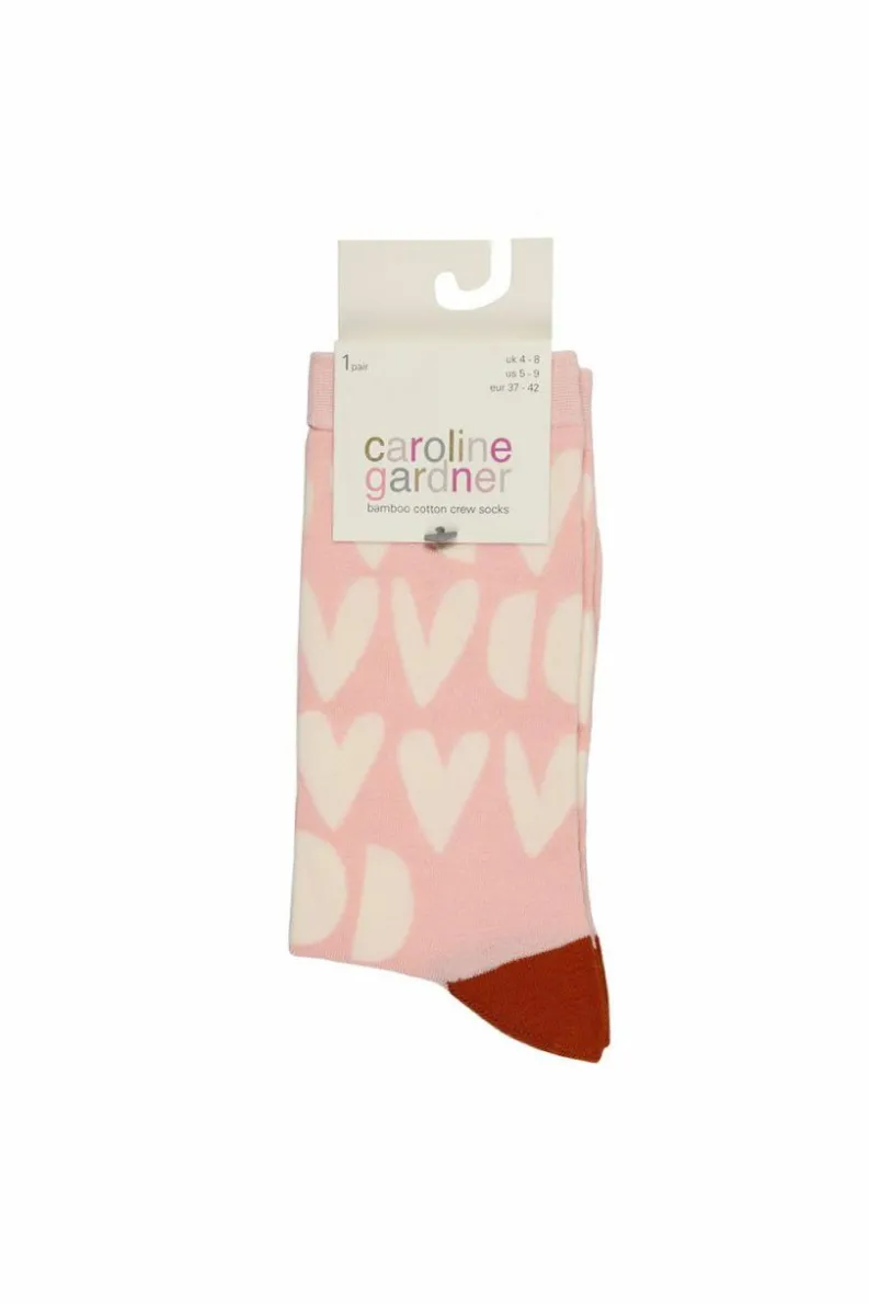 Tights & Socks|Tights & Socks*Caroline Gardner 1 Pair Pack Bamboo Cotton Crew Socks Multi