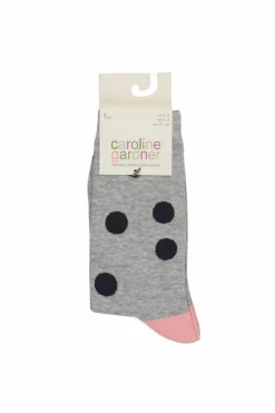 Tights & Socks|Tights & Socks*Caroline Gardner 1 Pair Pack Bamboo Cotton Crew Socks Multi