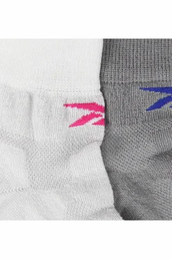Tights & Socks|Tights & Socks*Reebok 2 Pair Pack Light Running Sport Sock White