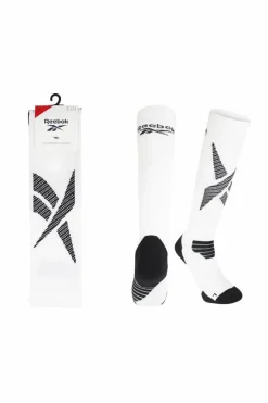 Tights & Socks|Tights & Socks*Reebok 1 Pair Pack Long Compression Running Sport Sock White