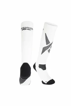 Tights & Socks|Tights & Socks*Reebok 1 Pair Pack Long Compression Running Sport Sock White