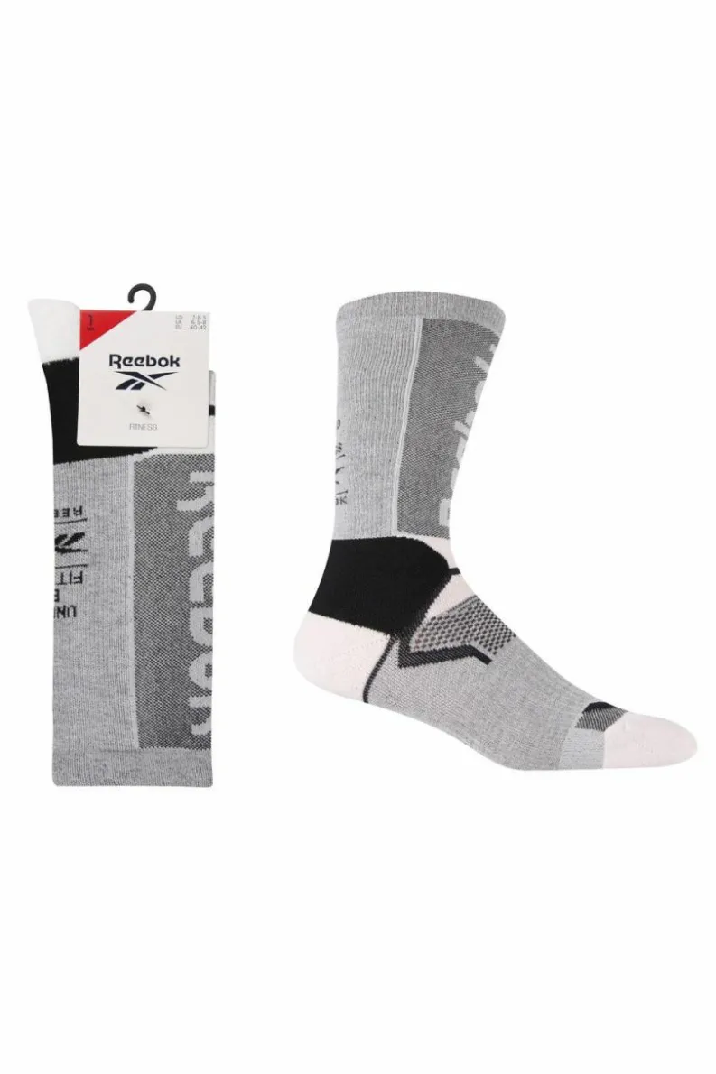 Tights & Socks|Tights & Socks*Reebok 1 Pair Pack Long Compression Fitness Sport Sock White