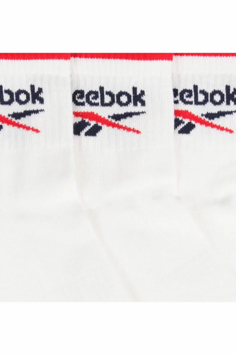 Tights & Socks|Tights & Socks*Reebok 3 Pair Pack Quarter Sport Sock With Cushioned Sole White
