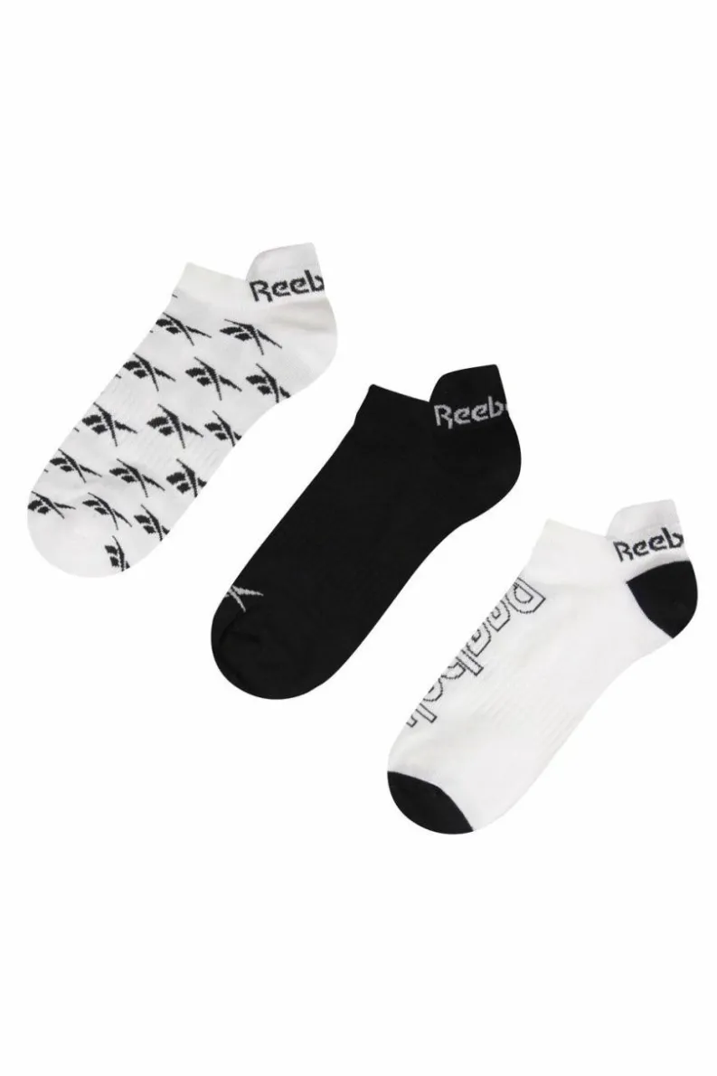 Tights & Socks|Tights & Socks*Reebok 3 Pair Pack Trainer Sport Sock With Heel Tab White