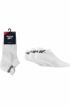 Tights & Socks|Tights & Socks*Reebok 3 Pair Pack Trainer Sport Sock With Heel Tab White