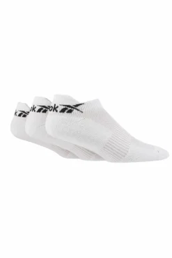 Tights & Socks|Tights & Socks*Reebok 3 Pair Pack Trainer Sport Sock With Heel Tab White