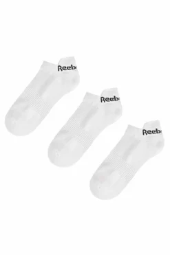 Tights & Socks|Tights & Socks*Reebok 3 Pair Pack Trainer Sport Sock With Heel Tab White