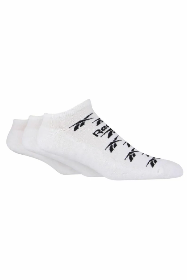 Tights & Socks|Tights & Socks*Reebok 3 Pair Pack Trainer Sport Sock With Cushioned Sole White