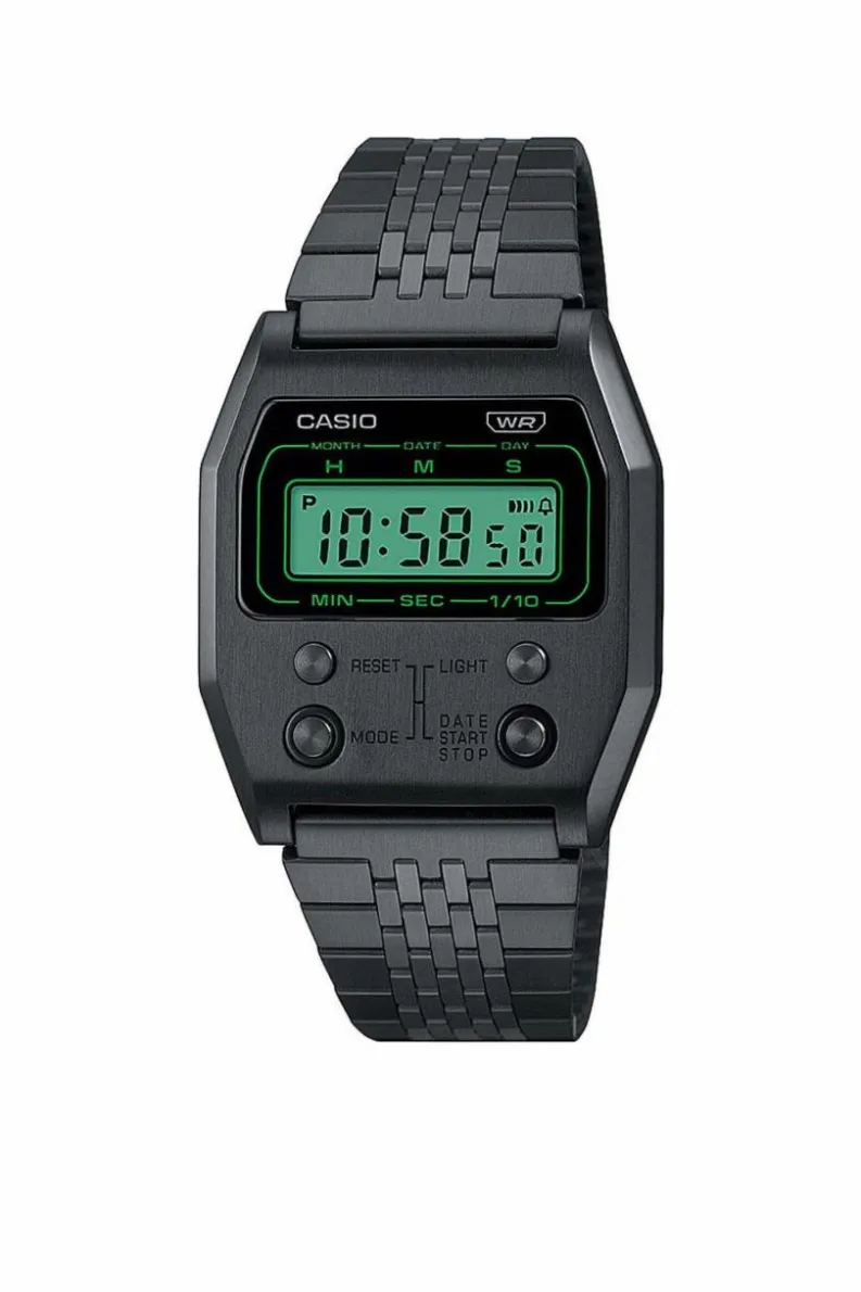 Watches*Casio A1100B-1EF Collection 35mm Quartz Watch Black