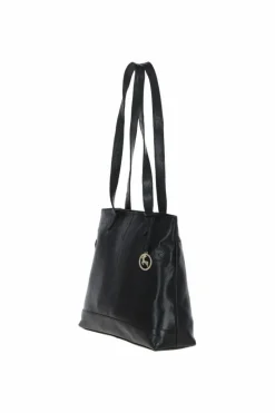 Shoulder Bags|Handbags*Ashwood Leather Alice' Elegant Real Leather Shoulder Bag Black