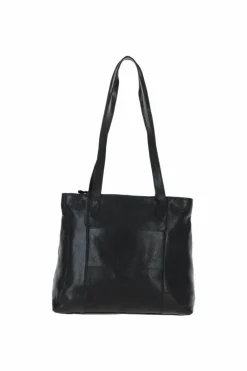 Shoulder Bags|Handbags*Ashwood Leather Alice' Elegant Real Leather Shoulder Bag Black