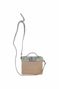 Shoulder Bags*Ashwood Leather Allegra' Patent Leather Small Cross Body Bag Nude