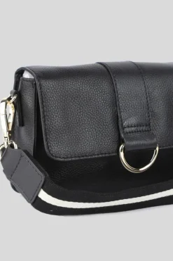 Handbags|Cross-Body Bags*Ashwood Leather Amore di Cuoio' Real Leather Small Crossbody Bag Black