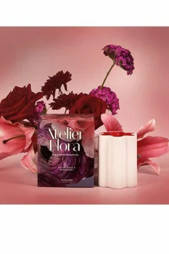Candles & Diffusers|Candles*The Aromatherapy Company Atelier Flora 200g Candle - Violet Rose & Raspberry White
