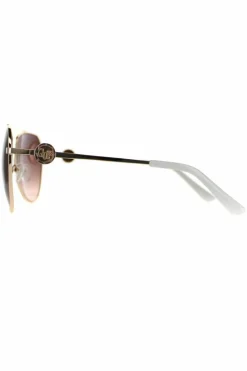 Sunglasses*Guess Aviator Brown Gradient GF6140 Gold