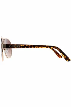 Sunglasses*Guess Aviator Brown Gradient GF6145 Gold