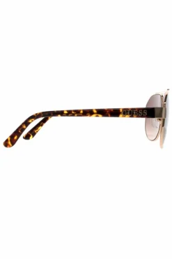 Sunglasses*Guess Aviator Brown Gradient GF6145 Gold