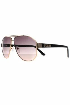 Sunglasses*Guess Aviator Grey Gradient GF6145 Gold