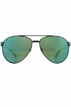 Sunglasses*Lacoste Aviator Matte Mirror Sunglasses Green