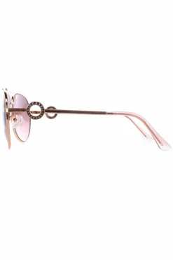 Sunglasses*Guess Aviator Rose Brown GF3064 Gold