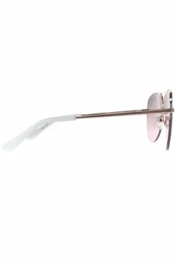 Sunglasses*Guess Aviator Shiny Rose Bordeaux Gradient GF6126 Gold