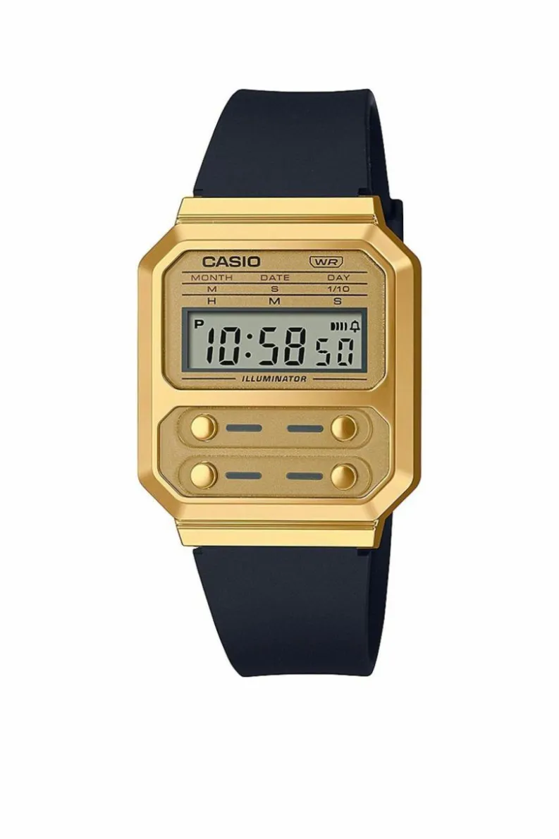 Watches*Casio A100WEFG-9AEF Vintage 33mm Quartz Watch Black