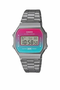 Watches*Casio A168WERB-2AEF Collection 36mm Quartz Watch Silver