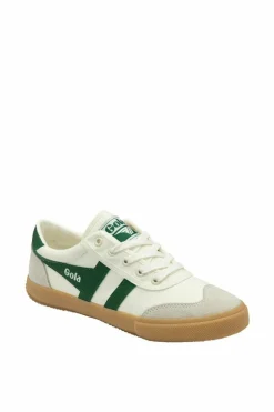 Trainers*Gola Badminton' Canvas Lace-Up Trainers Off White