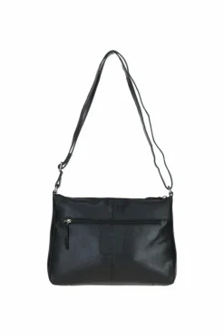 Shoulder Bags|Handbags*Ashwood Leather Balmoral' Real Leather Shoulder Bag Black